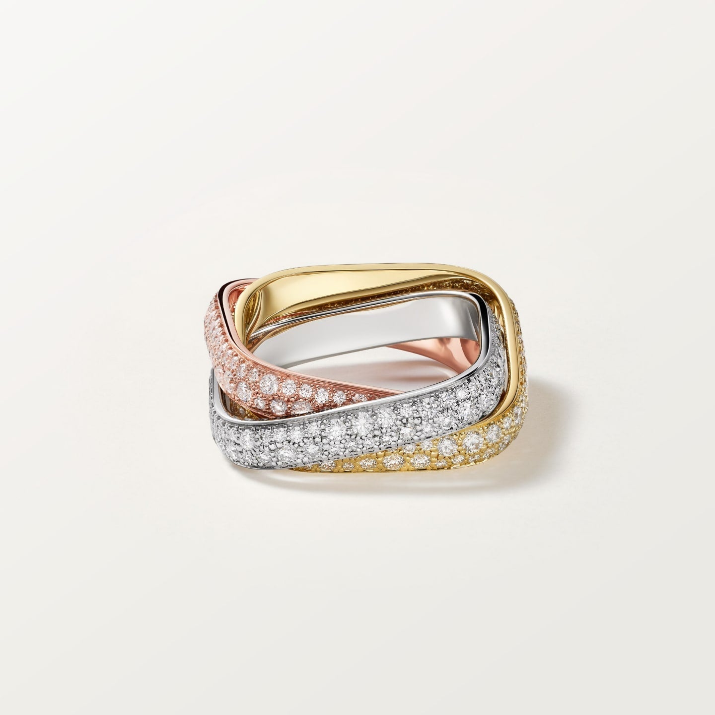 [Renovia Jewelry]TRINITY 3.5MM CUSHION RING COLLECTION