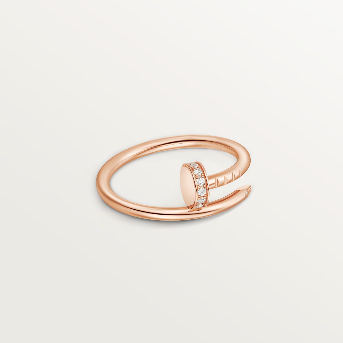 [Renovia Jewelry]JUSTE 1.8MM HALF DIAMOND RING