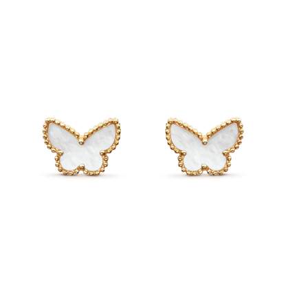 [Renovia Jewelry]SWEET BUTTERFLY MOP EARSTUDS
