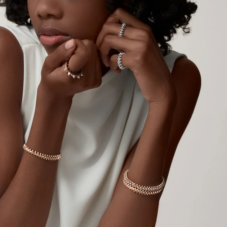 [Renovia Jewelry]CLASH  BRACELET 8MM DIAMONDS