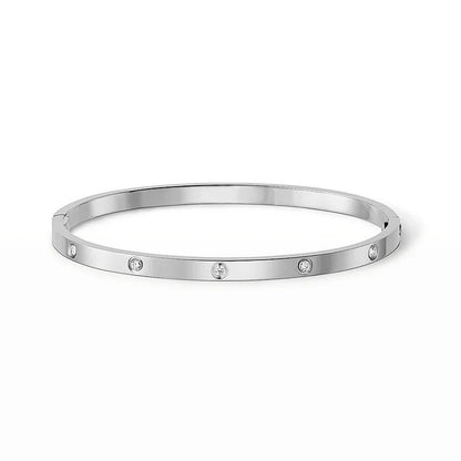 [Renovia Jewelry]LOVE BRACELET 3.65MM 10 DIAMONDS