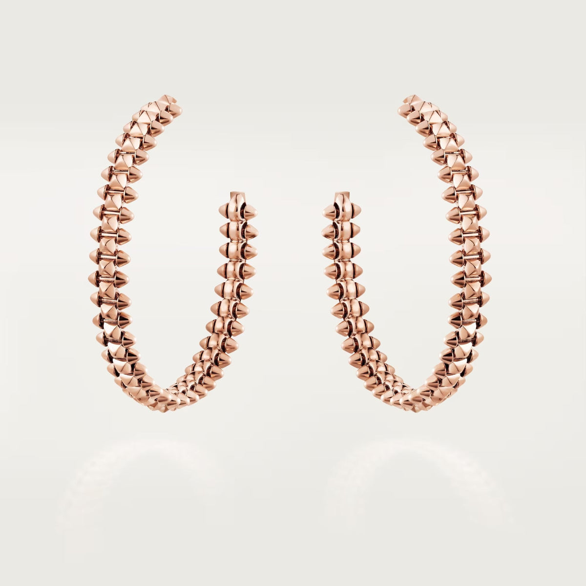 [Renovia Jewelry]CLASH HOOP LARGE EARRINGS