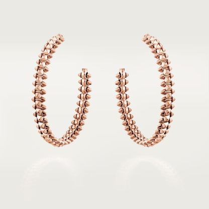 [Renovia Jewelry]CLASH HOOP LARGE EARRINGS
