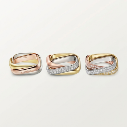 [Renovia Jewelry]TRINITY 3.5MM CUSHION RING COLLECTION