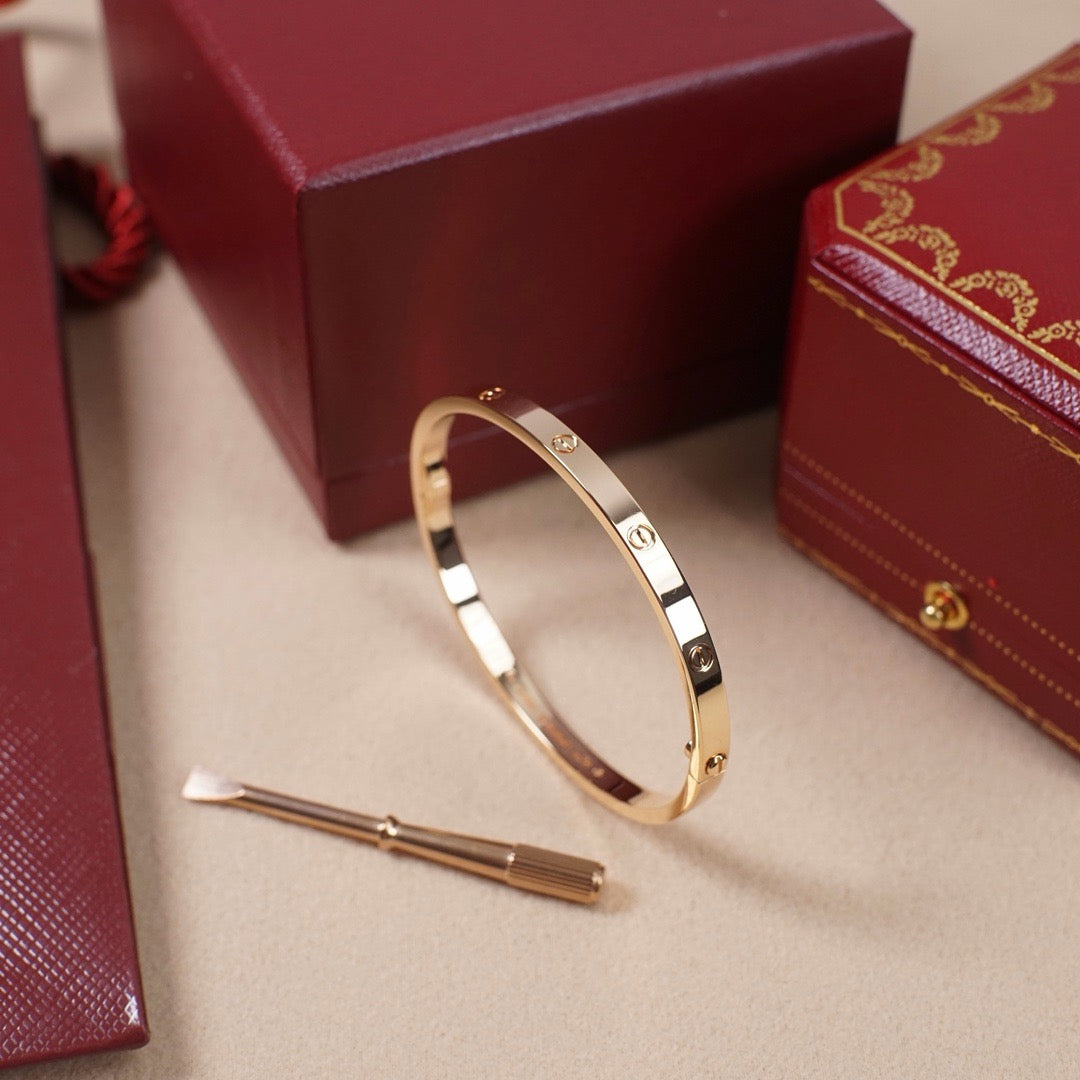 [Renovia Jewelry]LOVE BRACELET 3.65MM NO DIAMONDS
