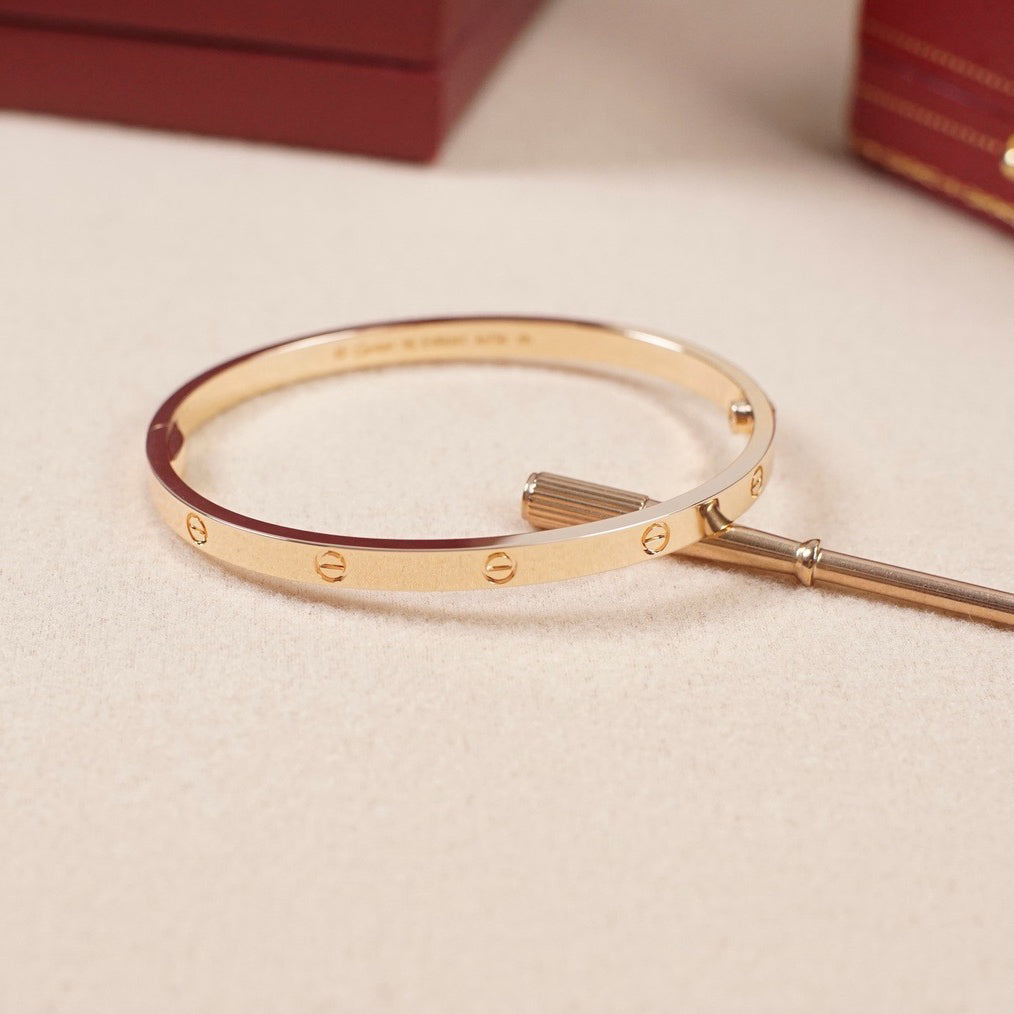 [Renovia Jewelry]LOVE BRACELET 3.65MM NO DIAMONDS