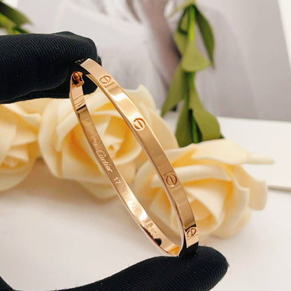 [Renovia Jewelry]LOVE BRACELET 3.65MM NO DIAMONDS