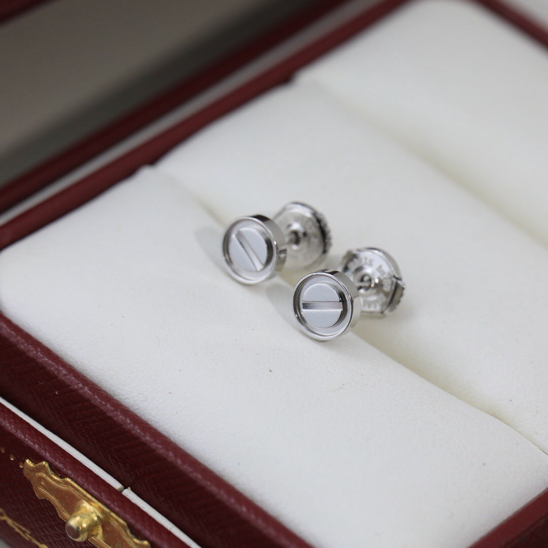 [Renovia Jewelry]LOVE EARRINGS 7.2MM