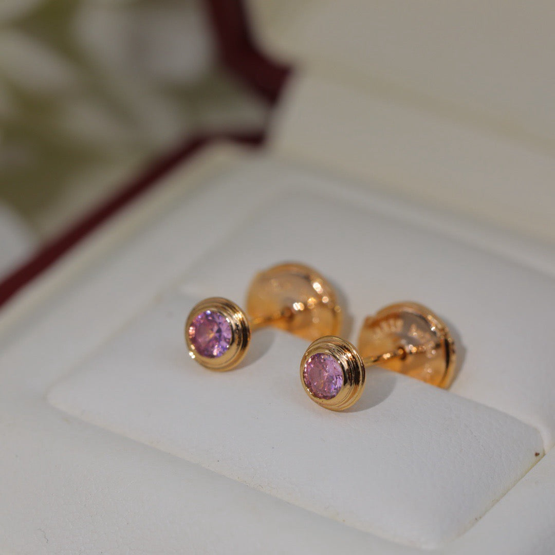 [Renovia Jewelry]DAMOUR PING DIAMOND EARRINGS