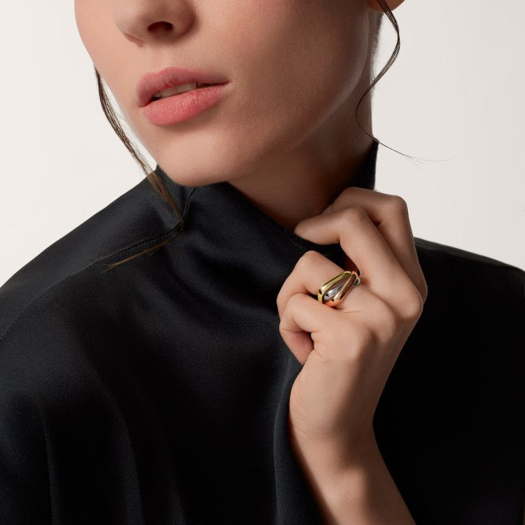 [Renovia Jewelry]TRINITY 3.5MM CUSHION RING COLLECTION