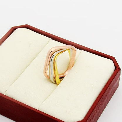[Renovia Jewelry]TRINITY 3.5MM CUSHION RING COLLECTION