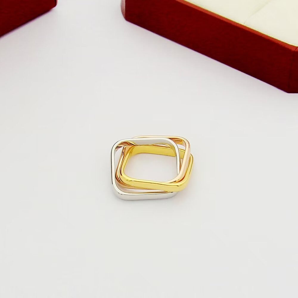 [Renovia Jewelry]TRINITY 3.5MM CUSHION RING COLLECTION