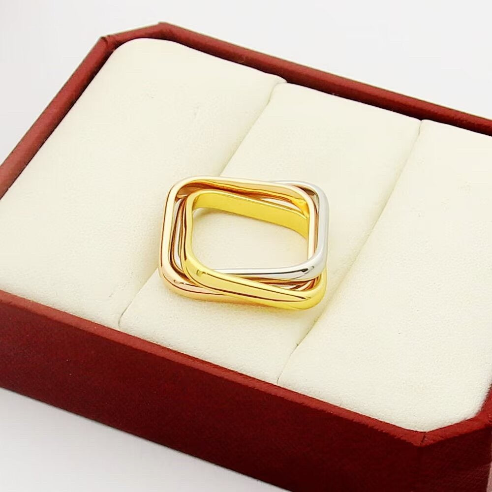 [Renovia Jewelry]TRINITY 3.5MM CUSHION RING COLLECTION