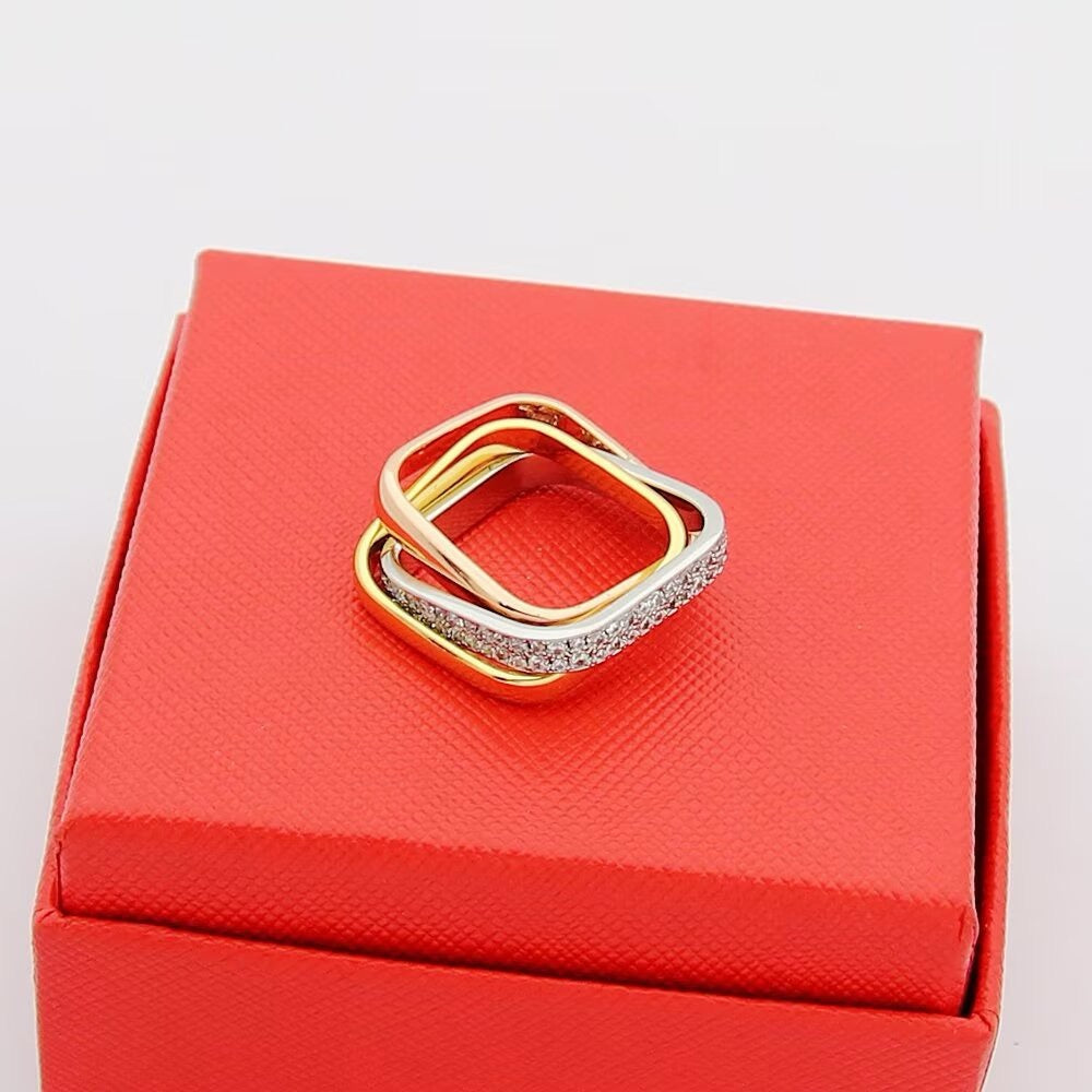 [Renovia Jewelry]TRINITY 3.5MM CUSHION RING COLLECTION