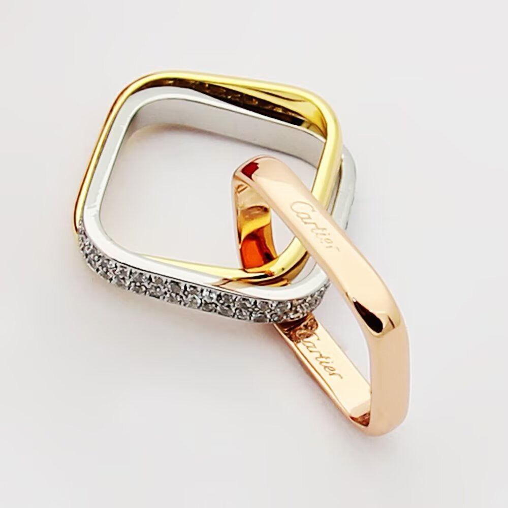 [Renovia Jewelry]TRINITY 3.5MM CUSHION RING COLLECTION