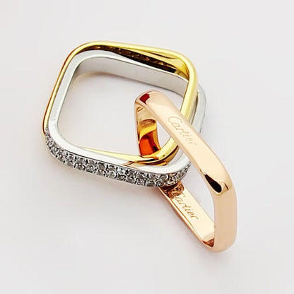 [Renovia Jewelry]TRINITY 3.5MM CUSHION RING COLLECTION