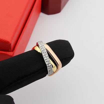 [Renovia Jewelry]TRINITY 3.5MM CUSHION RING COLLECTION