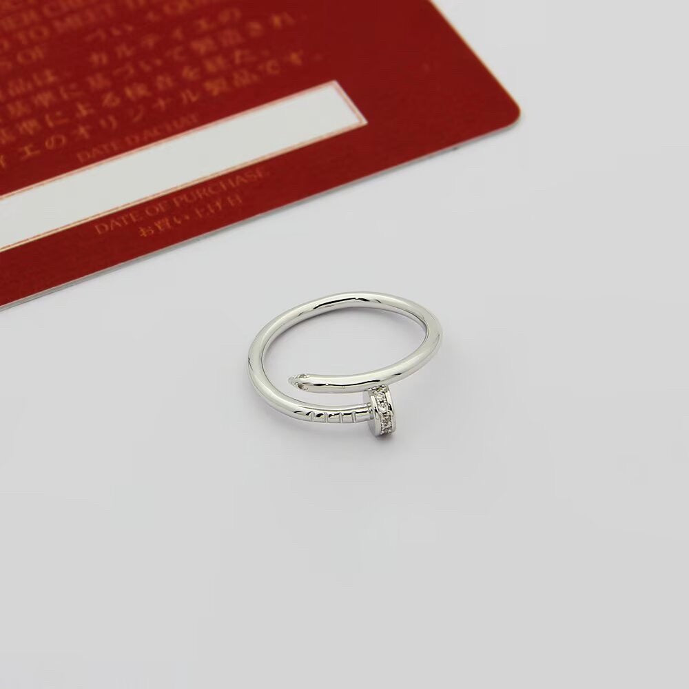 [Renovia Jewelry]JUSTE 1.8MM HALF DIAMOND RING