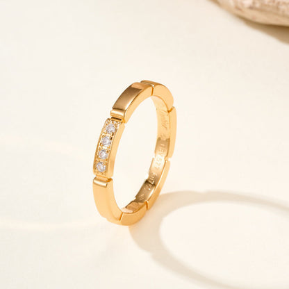 [Renovia Jewelry]MAILLON PANTHERE 4 DIAMOND RING