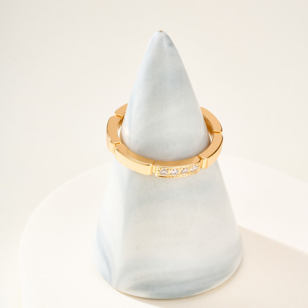[Renovia Jewelry]MAILLON PANTHERE 4 DIAMOND RING