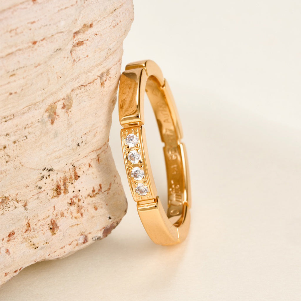 [Renovia Jewelry]MAILLON PANTHERE 4 DIAMOND RING