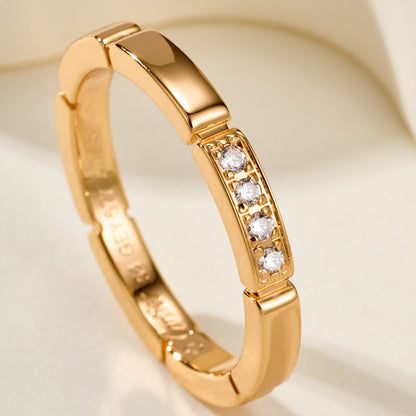 [Renovia Jewelry]MAILLON PANTHERE 4 DIAMOND RING