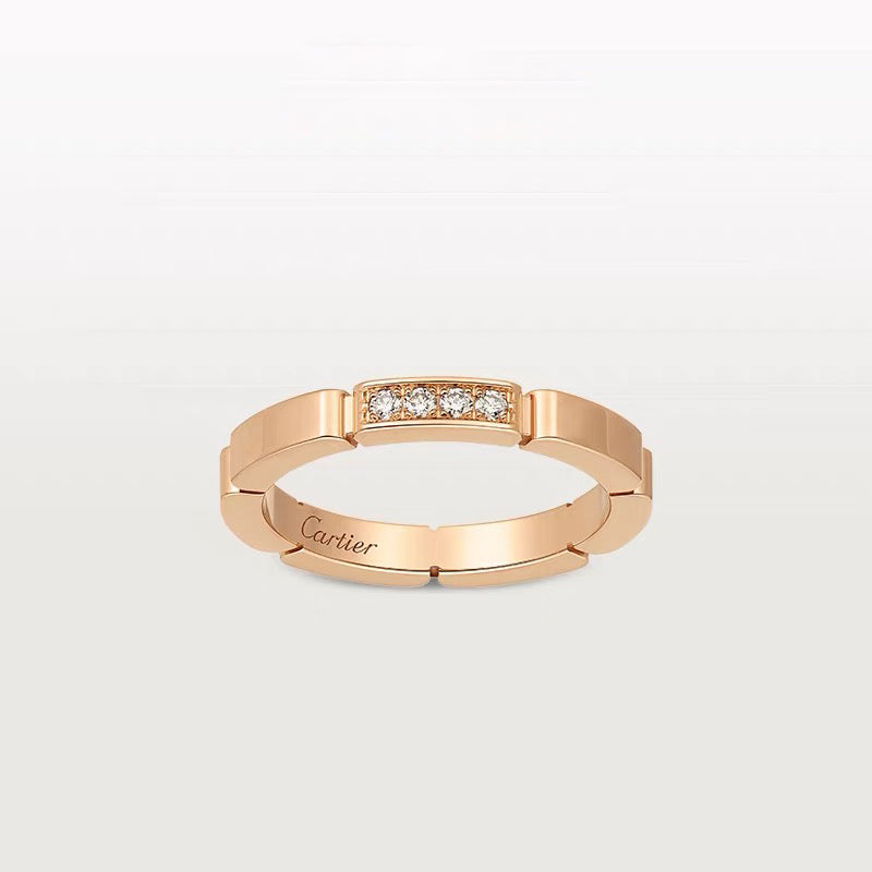 [Renovia Jewelry]MAILLON PANTHERE 4 DIAMOND RING