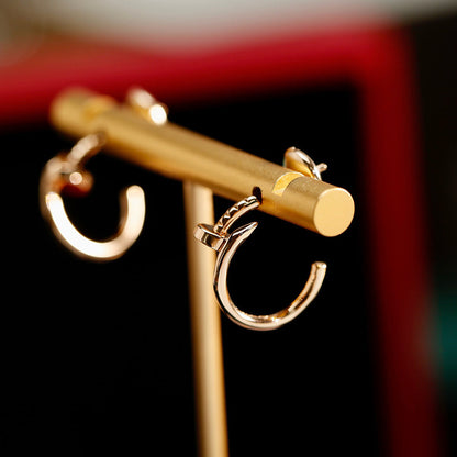 [Renovia Jewelry]JUSTE NO DIAMOND SMALL EARRINGS
