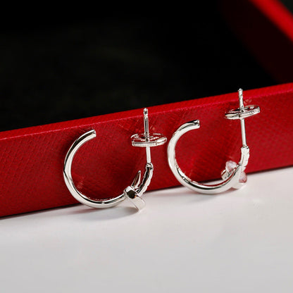 [Renovia Jewelry]JUSTE NO DIAMOND SMALL EARRINGS