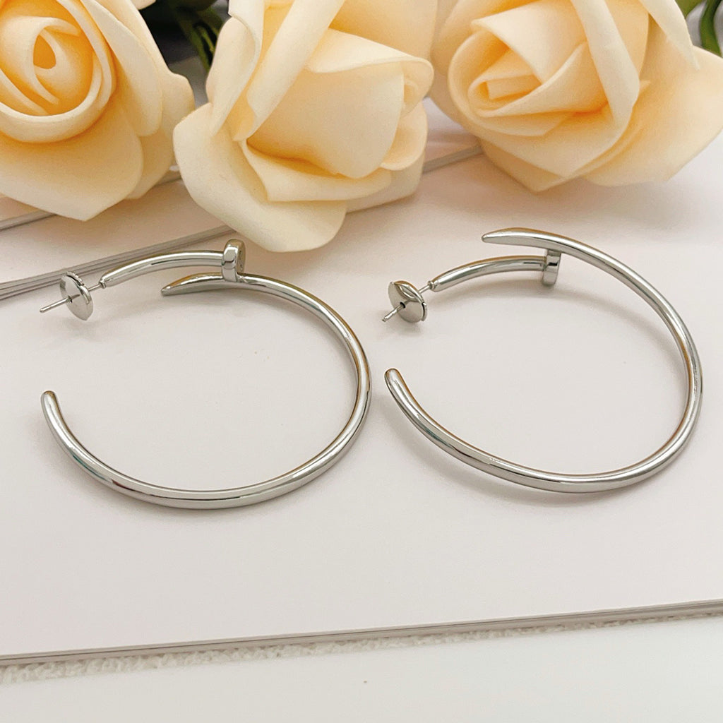 [Renovia Jewelry]JUSTE NO DIAMOND LARGE EARRINGS