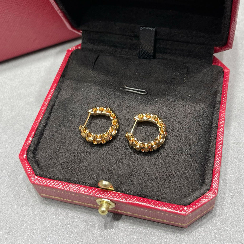 [Renovia Jewelry]CLASH MINI HOOP EARRINGS
