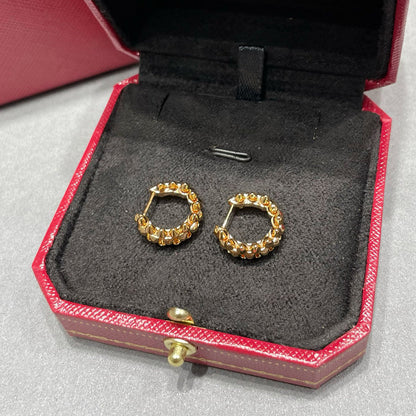 [Renovia Jewelry]CLASH MINI HOOP EARRINGS
