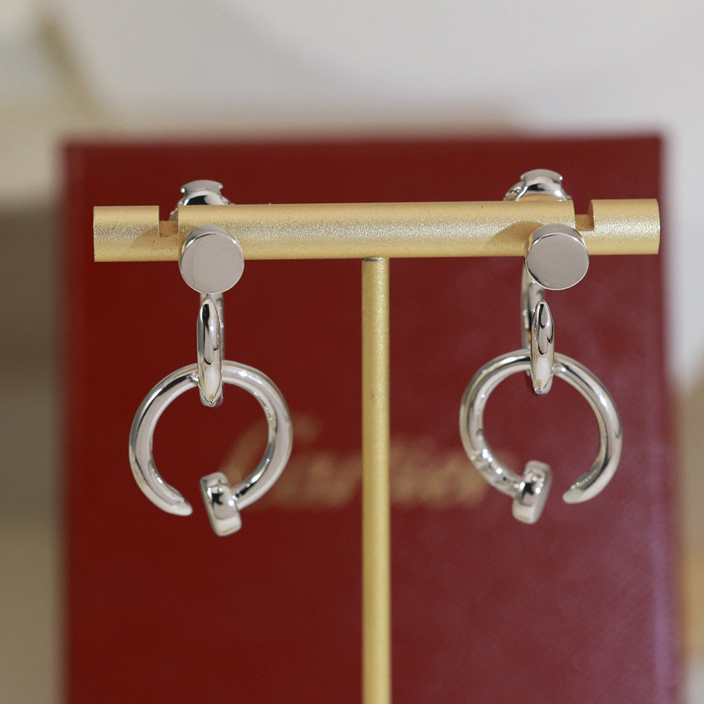 [Renovia Jewelry]JUSTE NO DIAMOND DOUBLE EARRINGS