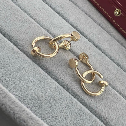 [Renovia Jewelry]JUSTE NO DIAMOND DOUBLE EARRINGS