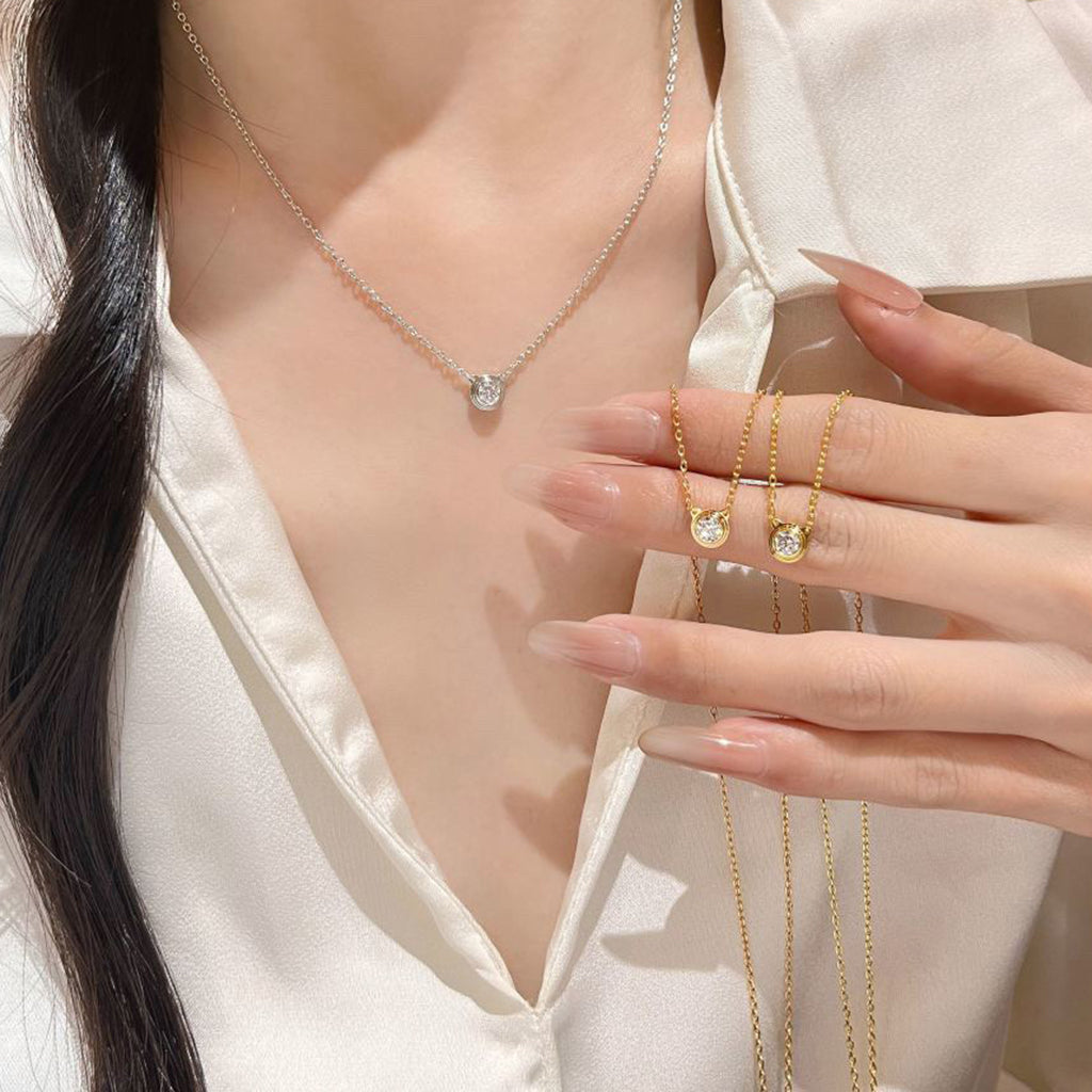 [Renovia Jewelry]DAMOUR DIAMOND NECKLACE