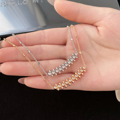 [Renovia Jewelry]CLASH  MEDIUM DIAMOND NECKLACE