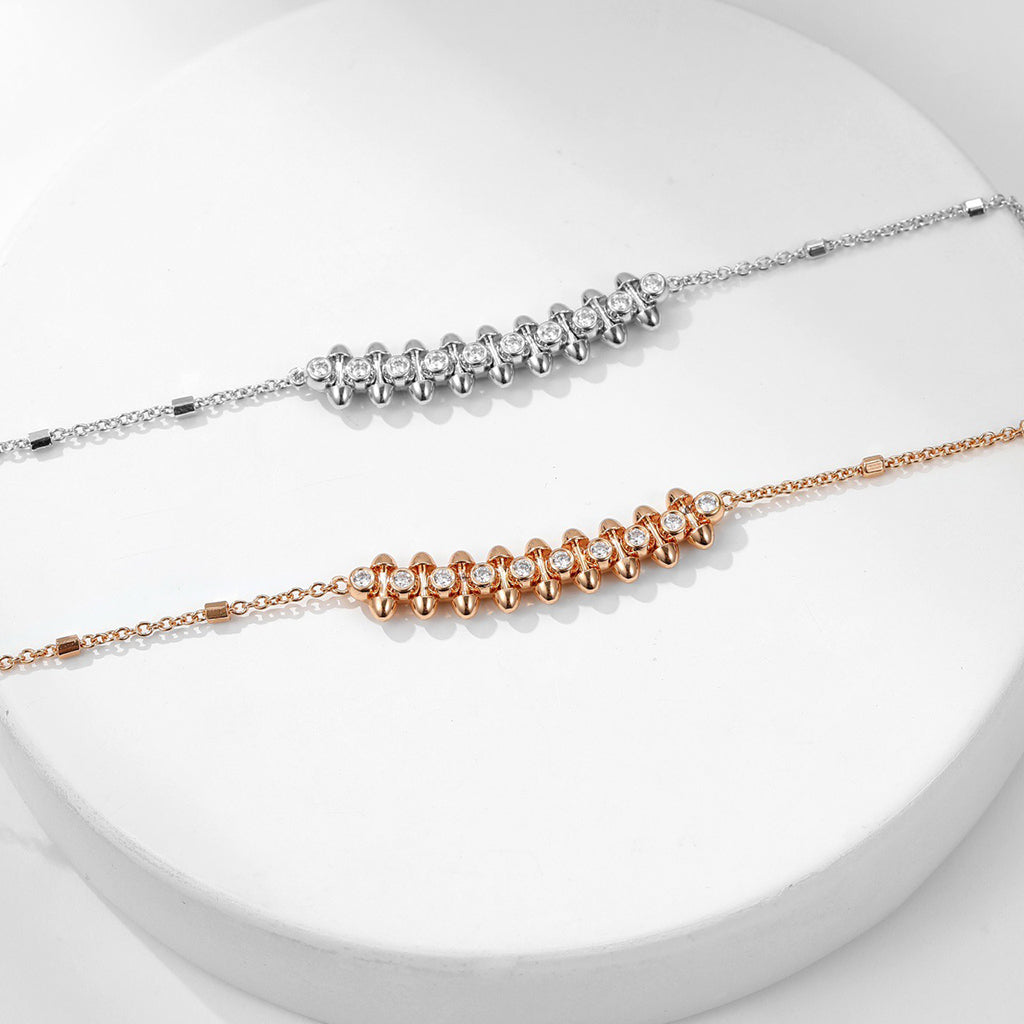 [Renovia Jewelry]CLASH  MEDIUM DIAMOND NECKLACE