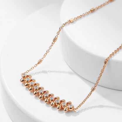 [Renovia Jewelry]CLASH  MEDIUM DIAMOND NECKLACE