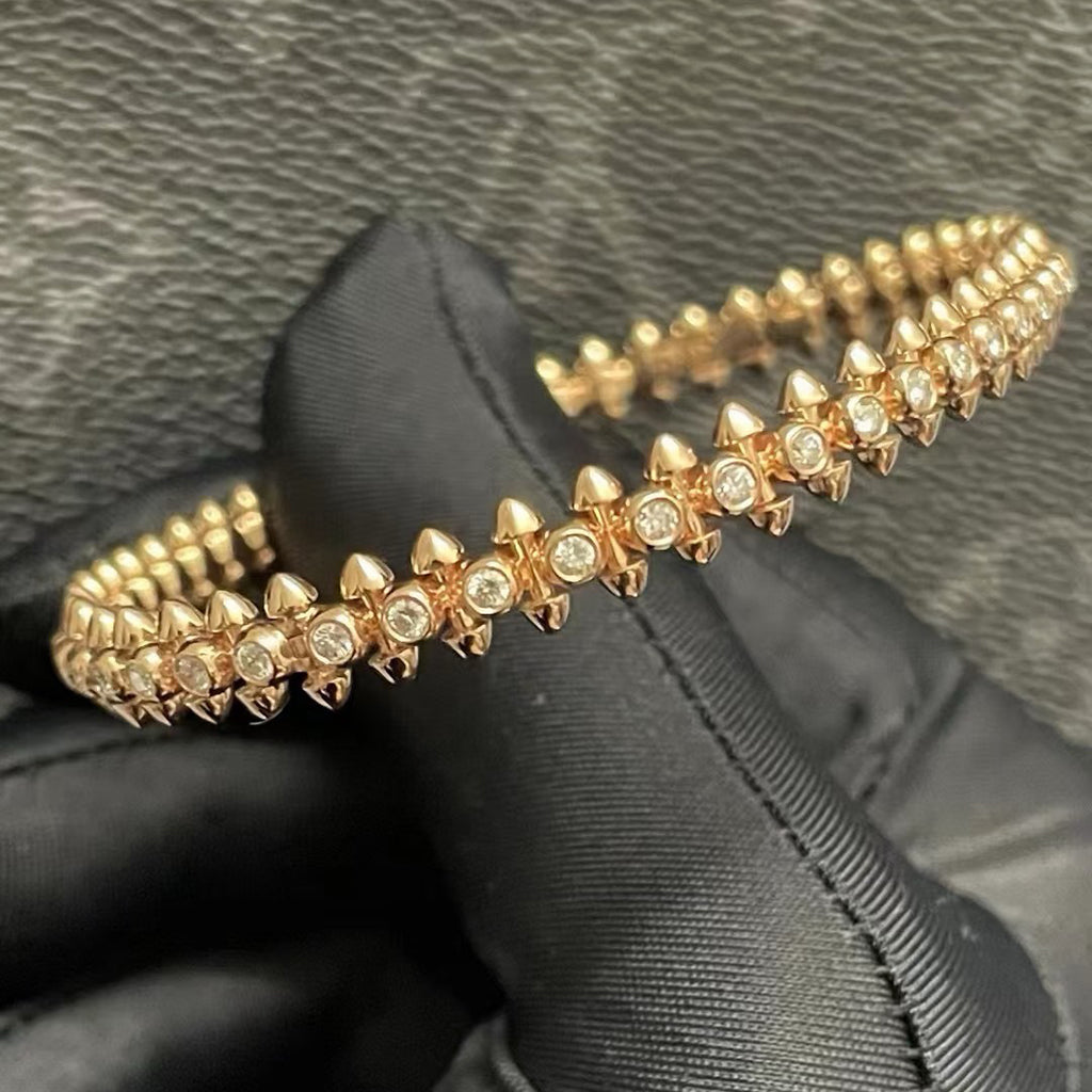[Renovia Jewelry]CLASH  BRACELET 8MM DIAMONDS