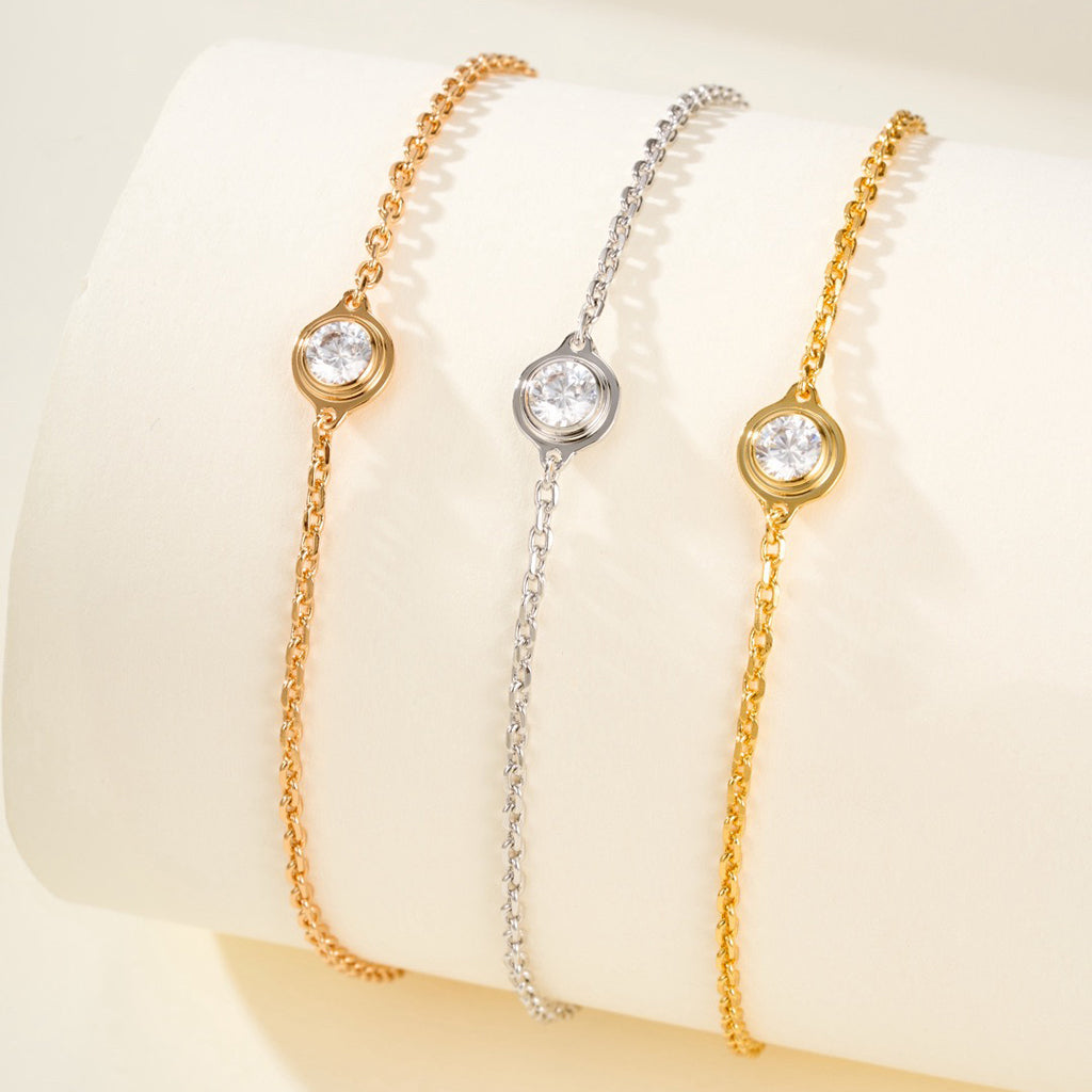 [Renovia Jewelry]DAMOUR BRACELET 1 DIAMOND