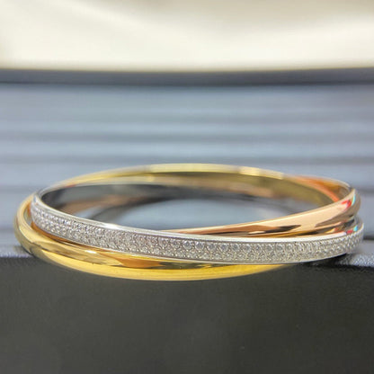 [Renovia Jewelry]TRINITY 2.8MM SMALL BRACELET