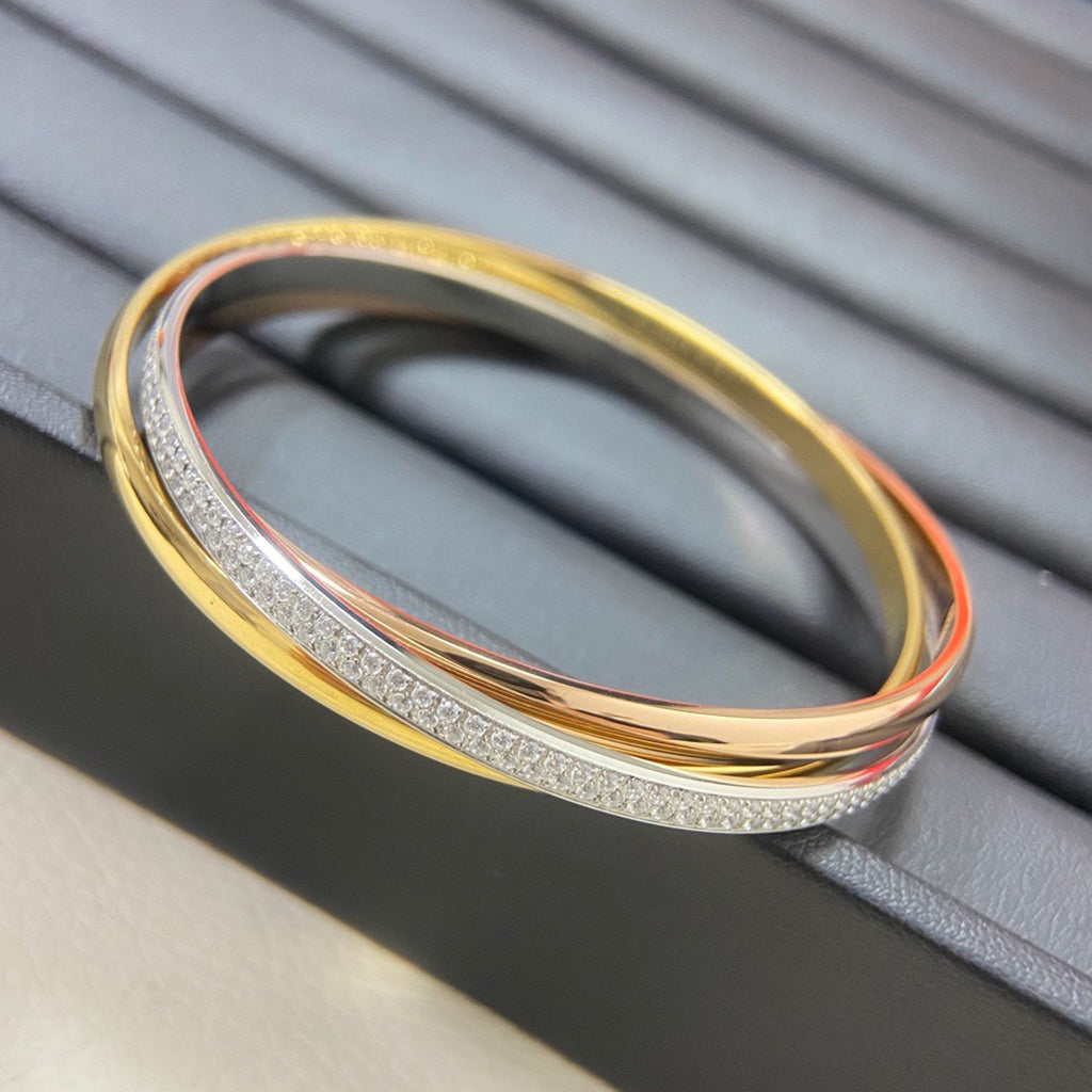 [Renovia Jewelry]TRINITY 2.8MM SMALL BRACELET