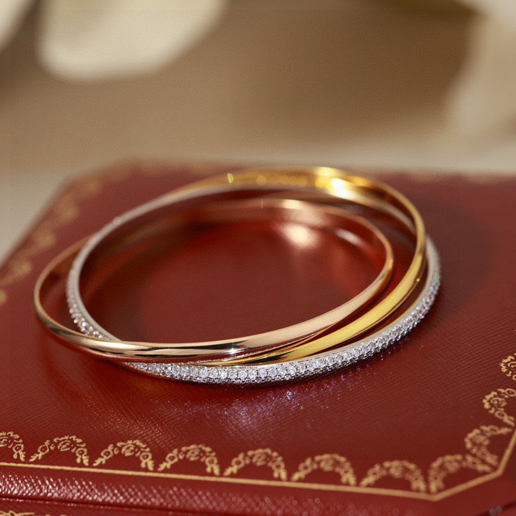 [Renovia Jewelry]TRINITY 2.8MM SMALL BRACELET
