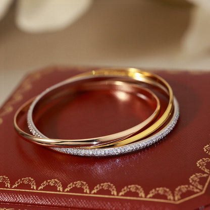 [Renovia Jewelry]TRINITY 2.8MM SMALL BRACELET