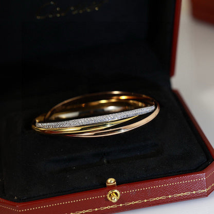 [Renovia Jewelry]TRINITY 2.8MM SMALL BRACELET