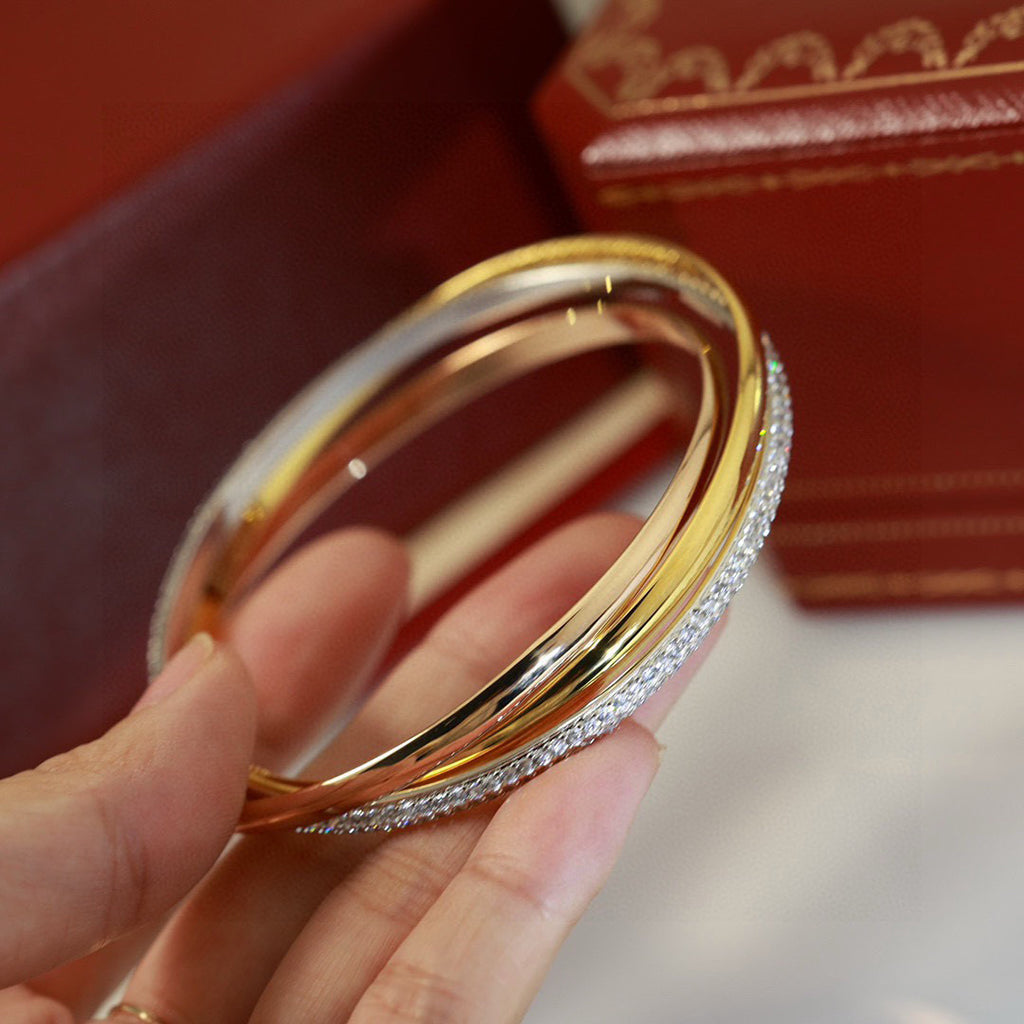 [Renovia Jewelry]TRINITY 2.8MM SMALL BRACELET