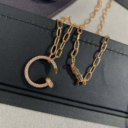 [Renovia Jewelry]JUSTE NECKLACE FULL DIAMONDS
