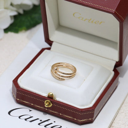 [Renovia Jewelry]JUSTE RING 4.8MM HALF DIAMOND