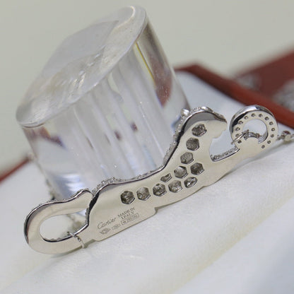 [Renovia Jewelry]PANTHERE PAVED DIAMOND NECKLACE