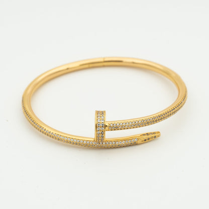 [Renovia Jewelry]JUSTE BRACELET 3.5MM ALL DIAMONDS
